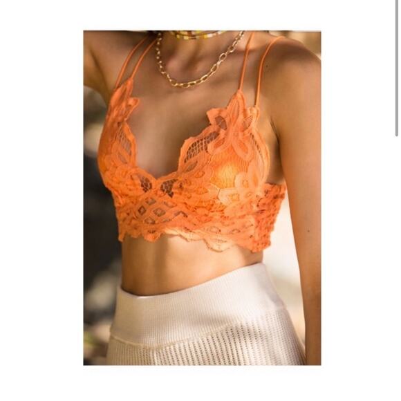 Free People Other - Free People Floral Lace Bralette.